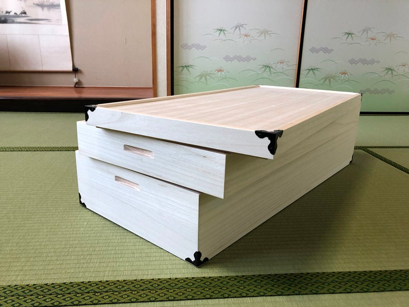 総桐衣装ケース2段 KR-1 総桐衣裳ケース2段 KR-1 – 肥前桐民芸