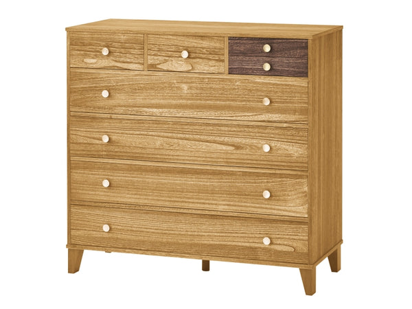 脚付き桐チェスト　COPA-1005　NA