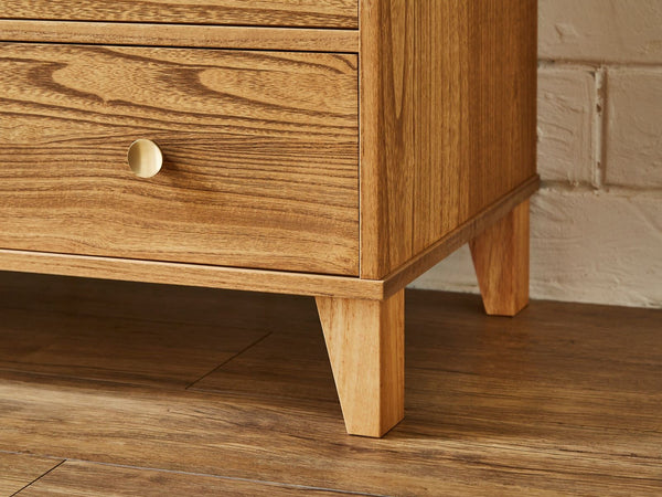 脚付き桐チェスト　COPA-1005　NA