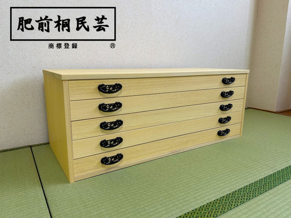総桐着物タンス５段　T-648Ａ